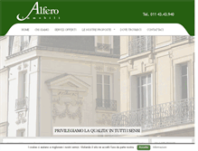 Tablet Screenshot of alferoimmobili.com